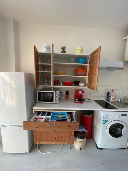 Appartement Calme Et Lumineux - Parking Privatif - Metro A 5Mn Mons-en-Baroeul Bagian luar foto